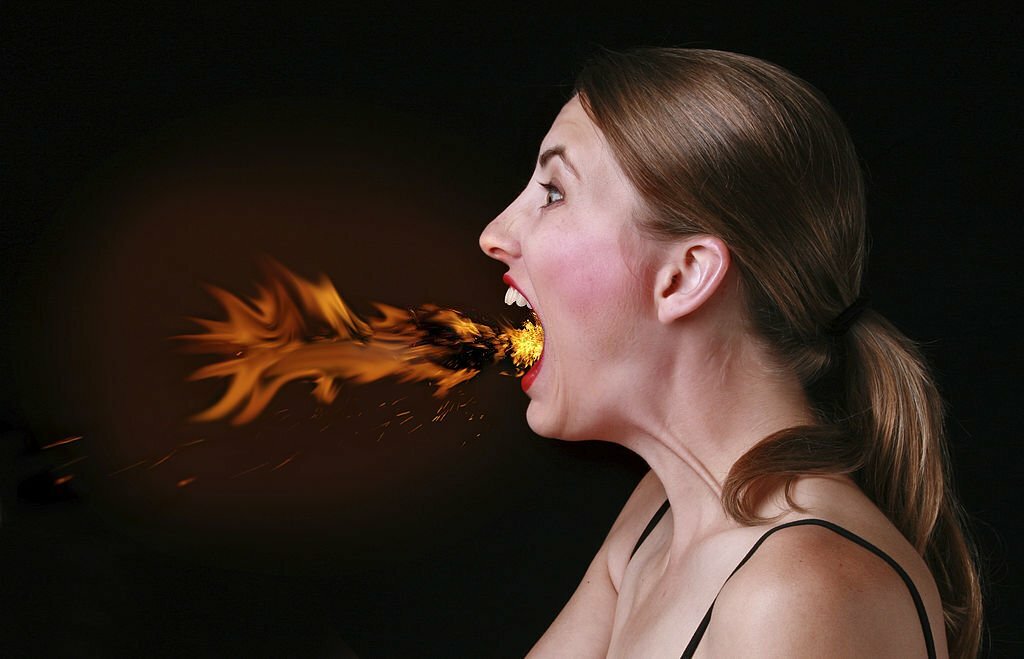Women using Too Much Chili Pepper with Spicyrranny
